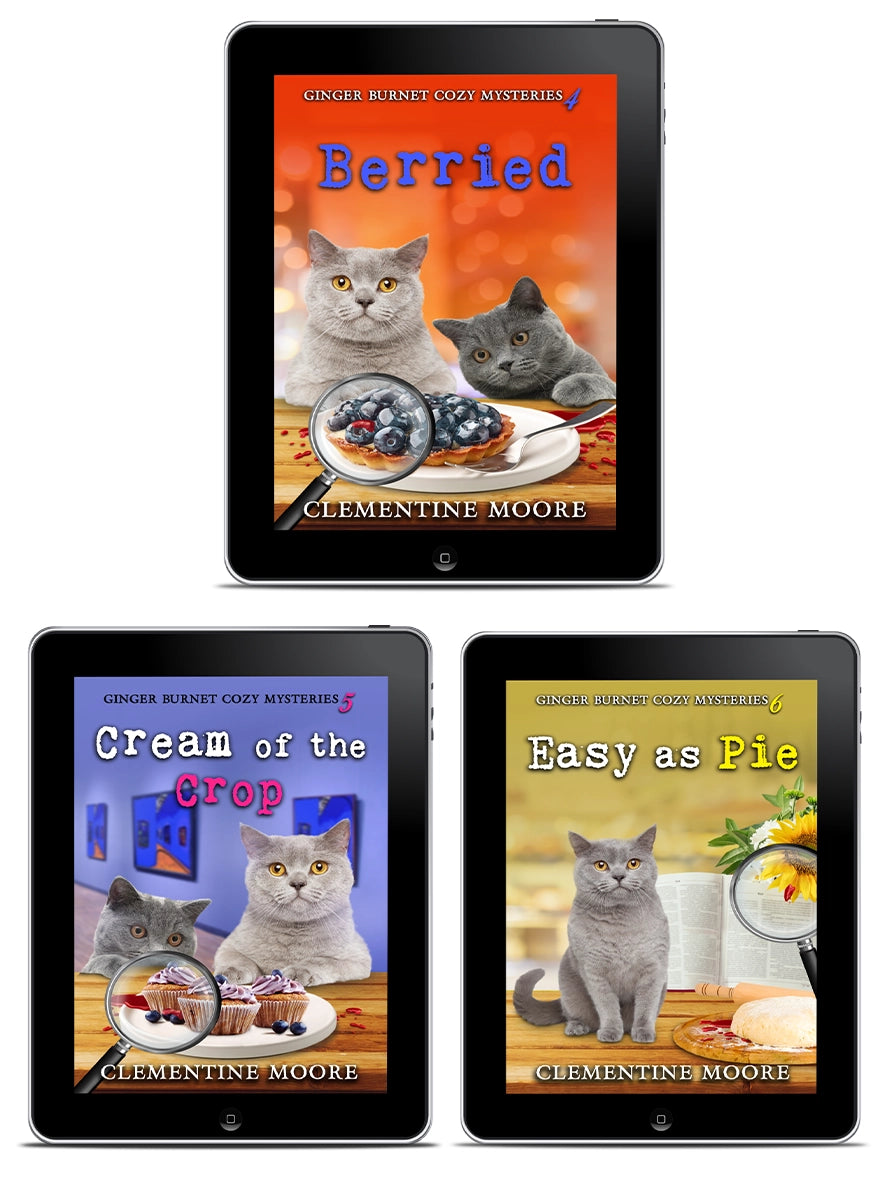 GINGER BURNET BOOKS 4-6 [EBOOK BUNDLE]